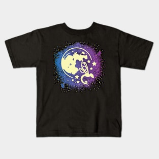 Celestial Dragonfly Galaxy Kids T-Shirt